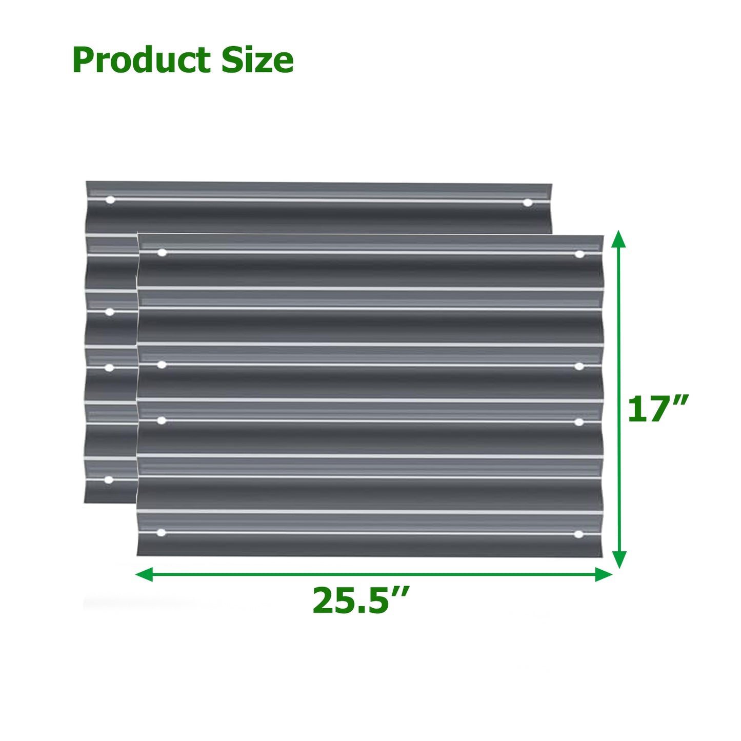 Nossta 17" Tall Extension Kit for Galvanized Planter Box Outdoor